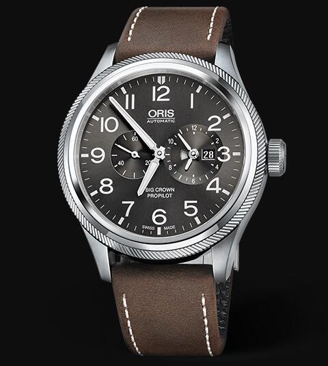 Oris Aviation Big Crown Pointer WORLDTIMER 44.7mm Replica Watch 01 690 7735 4063-07 5 22 05FC